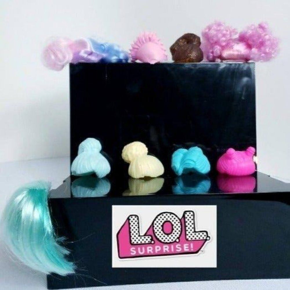 Lol Surprise Doll Hair 9 pc Doll Hair Wigs Bundle